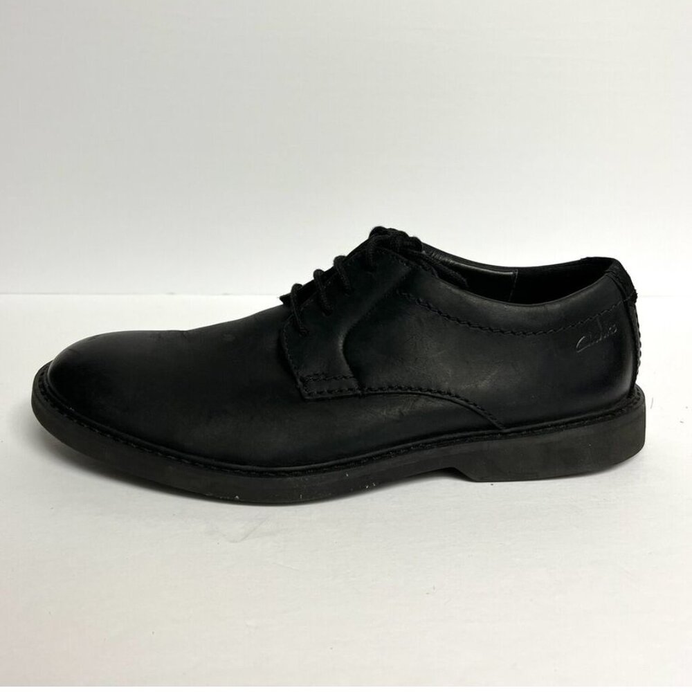 Clarks Mens Atticus Lace Oxford Black Size 9.5 M